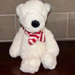 Jellycat London Bashful pax polar bear White Plush Companion